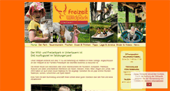 Desktop Screenshot of freizeitpark-untertauern.com